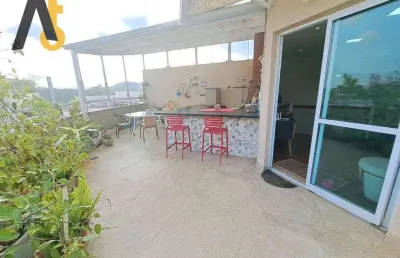Cobertura com 3 dormitórios à venda, 160 m² por r$ 680.000,00 - freguesia de jacarepaguá - rio de janeiro/rj
