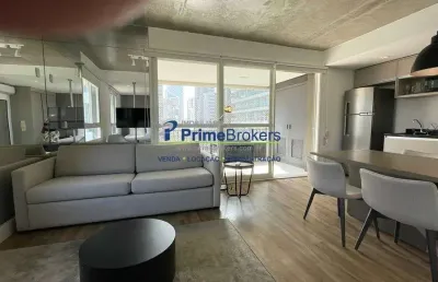 Apartamento com 1 quarto para alugar na rua jean peltier, cidade monções, são paulo por r$ 5.580