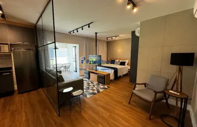 Apartamento com 1 quarto para alugar na rua américo brasiliense, chácara santo antônio, são paulo por r$ 6.200