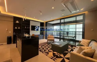 Apartamento com 1 quarto para alugar na avenida roque petroni júnior, jardim das acacias, são paulo por r$ 13.000