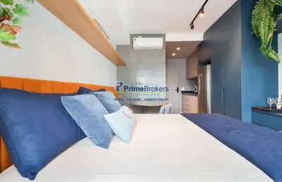 Apartamento com 1 quarto à venda na avenida cotovia, moema, são paulo por r$ 630.000