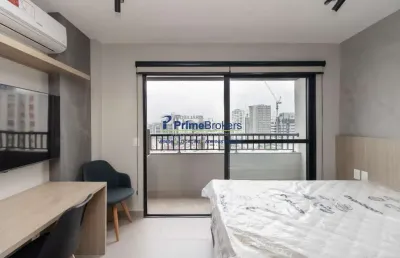 Apartamento com 1 quarto à venda na rua cardeal arcoverde, pinheiros, são paulo por r$ 440.000