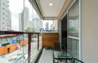 Apartamento com 2 quartos à venda na rua eugênio de medeiros, pinheiros, são paulo por r$ 989.000