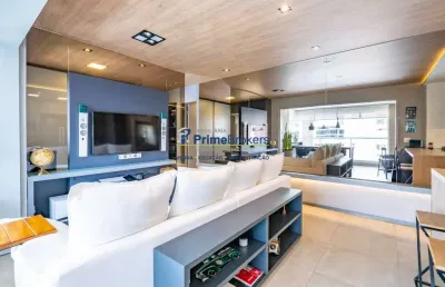 Apartamento com 1 quarto à venda na rua ambrizette, panamby, são paulo por r$ 870.000