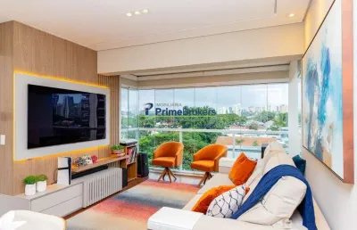 Apartamento com 3 quartos à venda na rua otávio tarquínio de souza, campo belo, são paulo por r$ 1.450.000