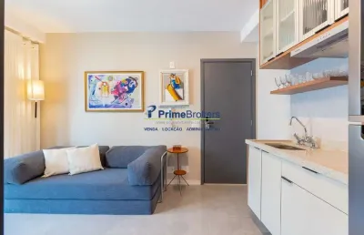 Apartamento com 1 quarto à venda na avenida açocê, indianópolis, são paulo por r$ 1.040.000