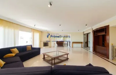 Cobertura com 7 quartos à venda na avenida washington luís, santo amaro, são paulo por r$ 6.000.000