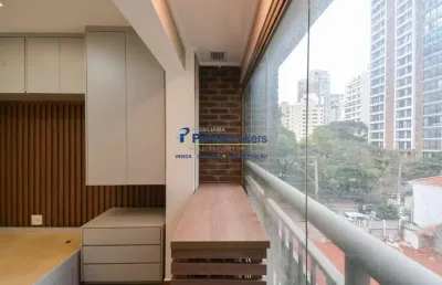 Apartamento com 1 quarto à venda na alameda jauaperi, moema, são paulo por r$ 480.000
