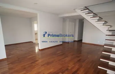 Cobertura com 3 quartos à venda na avenida chibarás, moema, são paulo por r$ 3.900.000