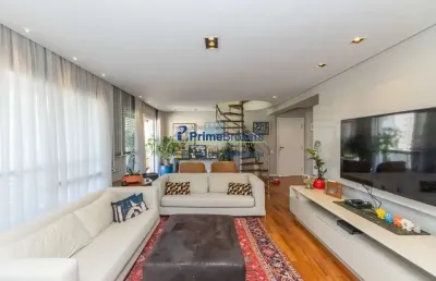 Cobertura com 4 quartos à venda na rua edson, campo belo, são paulo por r$ 4.995.000