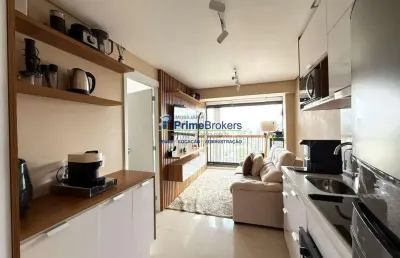 Apartamento com 1 quarto à venda na rua eleutério, brooklin paulista, são paulo por r$ 570.000