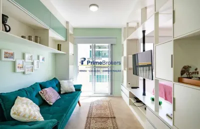 Apartamento com 1 quarto à venda na rua alves guimarães, pinheiros, são paulo por r$ 549.000