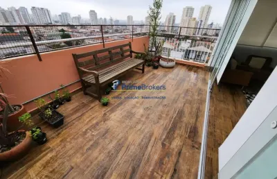 Cobertura com 2 quartos à venda na rua assungui, vila gumercindo, são paulo por r$ 1.749.000