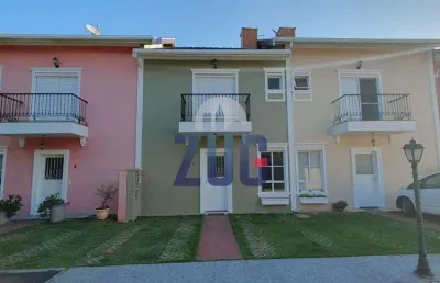 Sobrado à venda em valinhos, parque nova suíça, com 3 quartos, com 107 m², dossel esplanada village