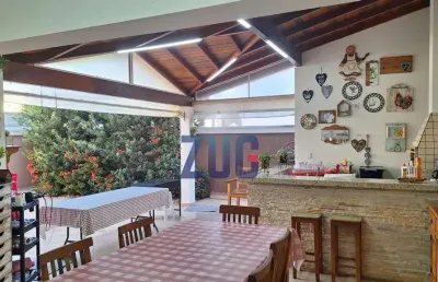 Sobrado à venda em valinhos, jardim américa ii, com 3 quartos, com 223 m²