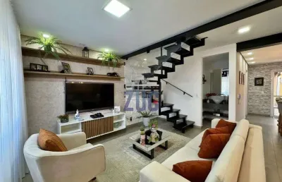 Sobrado à venda em valinhos, jardim santa helena, com 3 quartos, com 95 m², village mariana