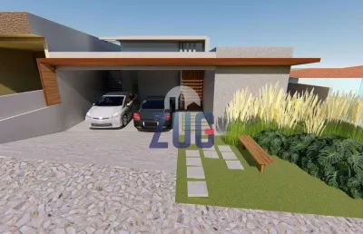 Casa à venda em valinhos, residencial são domingos, com 3 suítes, com 180 m²
