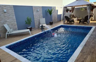 Casa à venda em valinhos, jardim pinheiros, com 3 suítes, com 254 m²