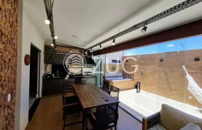 Sobrado à venda em campinas, parque rural fazenda santa cândida, com 3 quartos, com 154.54 m²