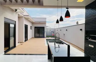 Sobrado à venda em indaiatuba, caldeira, com 3 quartos, com 230 m², residencial evidencias