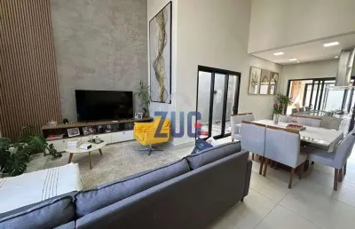 Casa à venda em valinhos, roncáglia, com 3 suítes, com 176 m², loteamento residencial mont' alcino
