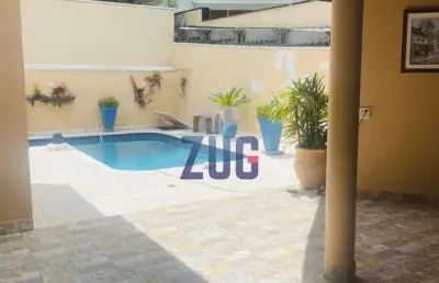 Sobrado à venda em valinhos, jardim paiquerê, com 4 suítes, com 364 m², residencial ouro verde