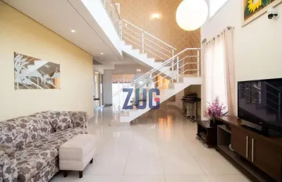 Sobrado à venda em campinas, swiss park, com 3 suítes, com 208 m², swiss park - vevey