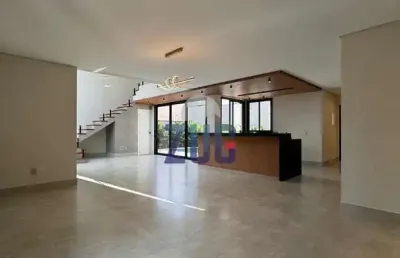 Sobrado à venda em campinas, loteamento caminhos de são conrado (sousas), com 3 suítes, com 215 m²