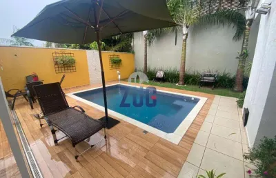 Sobrado à venda e para alugar em campinas, swiss park, com 3 suítes, com 230 m², swiss park - lugano