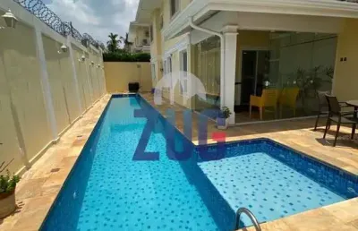 Sobrado à venda em campinas, parque taquaral, com 4 suítes, com 256.75 m², parque da lagoa