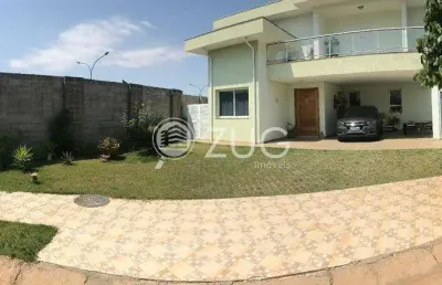 Sobrado à venda em campinas, swiss park, com 3 suítes, com 280 m², swiss park - basel