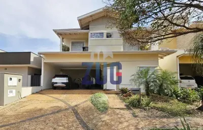 Sobrado à venda em paulínia, betel, com 4 suítes, com 360 m², residencial green ville