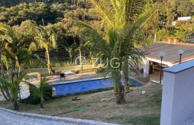 Chácara à venda em vinhedo, caixa d´água, com 4 suítes, com 2580 m², condominio vale da santa fé