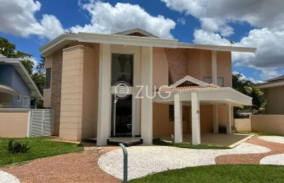 Sobrado para alugar em campinas, alphaville campinas, com 4 suítes, com 440 m²