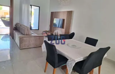 Casa à venda em hortolândia, parque ortolândia, com 3 quartos, com 160 m², condomínio golden park