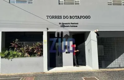 Kitnet à venda em campinas, botafogo, com 1 quarto, com 42 m², edifício dr. renato antunes