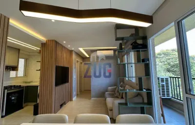 Apartamento à venda em campinas, parque fazendinha, com 3 quartos, com 70.52 m², eco vila tipuana