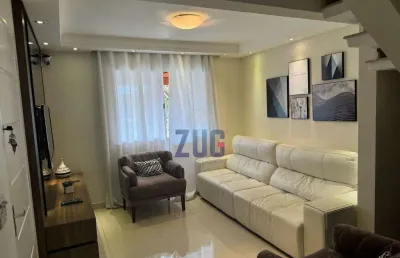 Sobrado à venda em campinas, jardim são pedro, com 3 quartos, com 90 m²