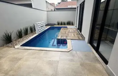 Casa à venda em paulínia, cascata, com 3 suítes, com 190.96 m², campos do conde ii