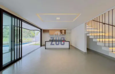 Casa à venda em valinhos, chácaras silvania, com 3 suítes, com 310 m², condomínio tabapuã