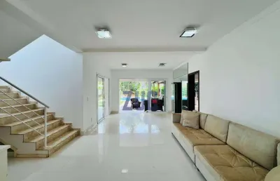Sobrado para alugar em campinas, residencial estância eudóxia (barão geraldo), com 4 quartos