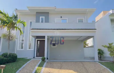 Sobrado para alugar em campinas, swiss park, com 4 suítes, com 243 m², swiss park - baden