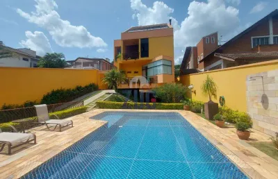 Sobrado à venda em bragança paulista, lagos de santa helena, com 4 suítes, com 347 m²