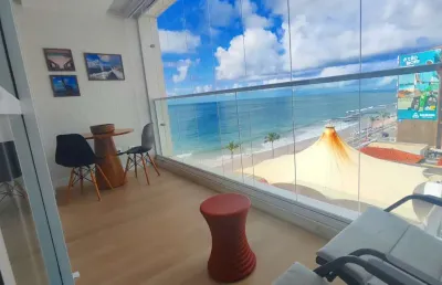Apartamento para venda em salvador, barra, 1 dormitório, 1 banheiro, 1 vaga