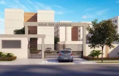 Apartamento para venda em camaçari, boa união (abrantes), 2 dormitórios, 1 banheiro, 1 vaga