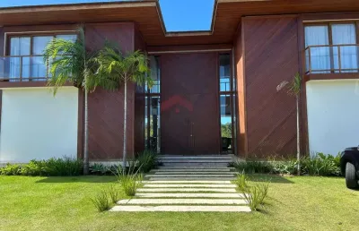 Casa em condomínio para venda em mata de são joão, praia do forte, 6 dormitórios, 6 suítes, 8 banheiros, 4 vagas