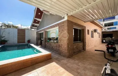 Casa térrea e isolada - canto do forte - praia grande