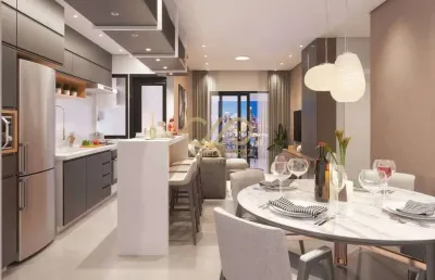 Apartamento com 2 quartos à venda no Boqueirão, Praia Grande 