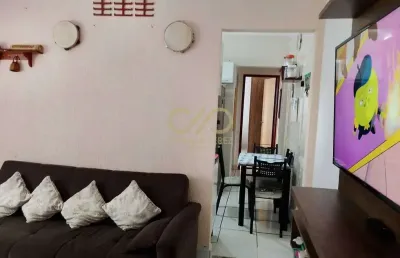 Apartamento com 1 quarto à venda no Boqueirão, Praia Grande 