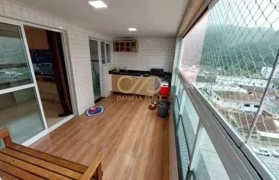 Apartamento padrão com 03 dormitórios  no canto do forte em praia grande s.p